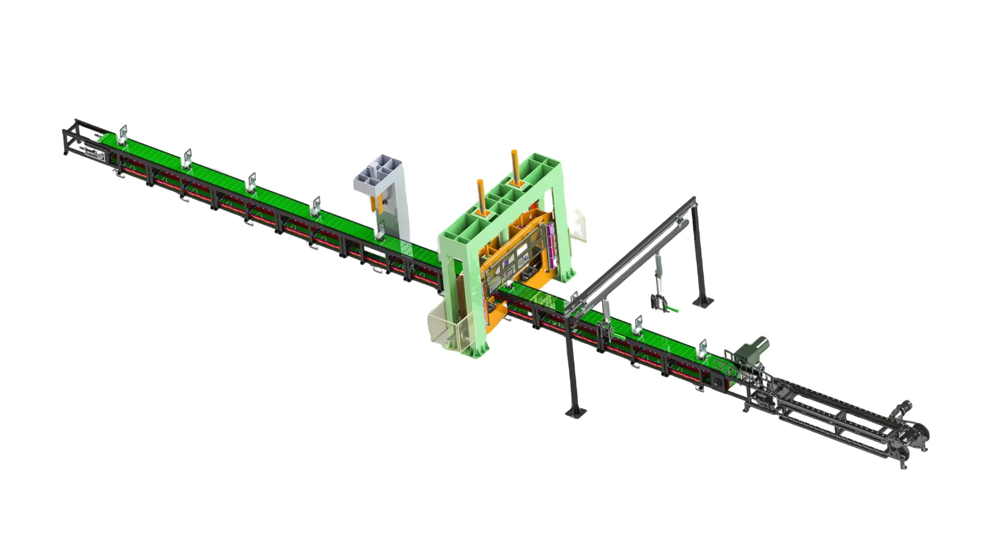 Heavy Assembly Line Machine